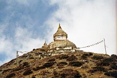 18 Dingboche - Chortens On Hill Towards Pheriche.jpg